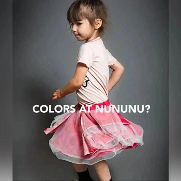 Nununu Numbers Layered Tulle Skirt size 10-11 Years - Picture 2 of 8